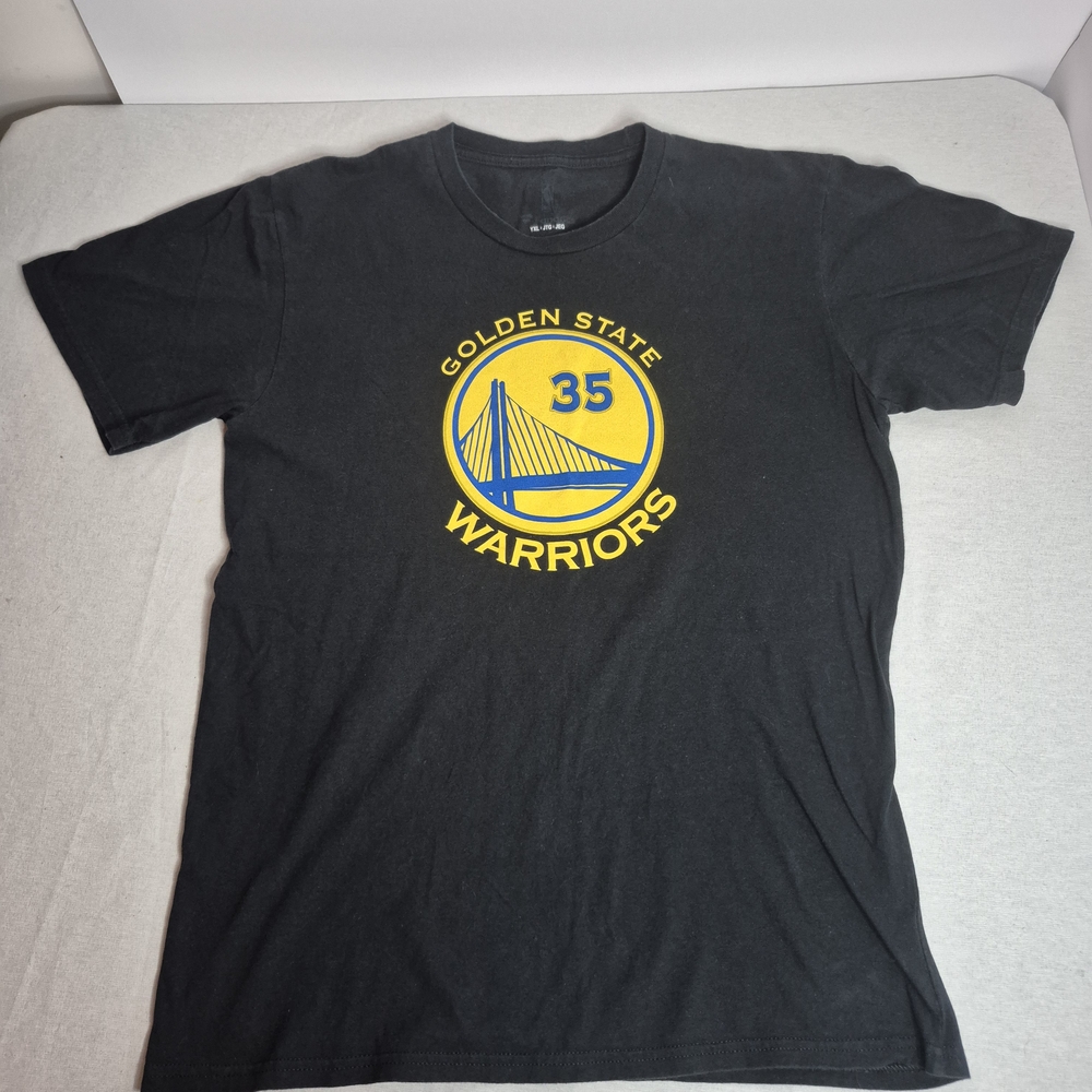 NBA Golden State Warriors Black and Yellow Tee